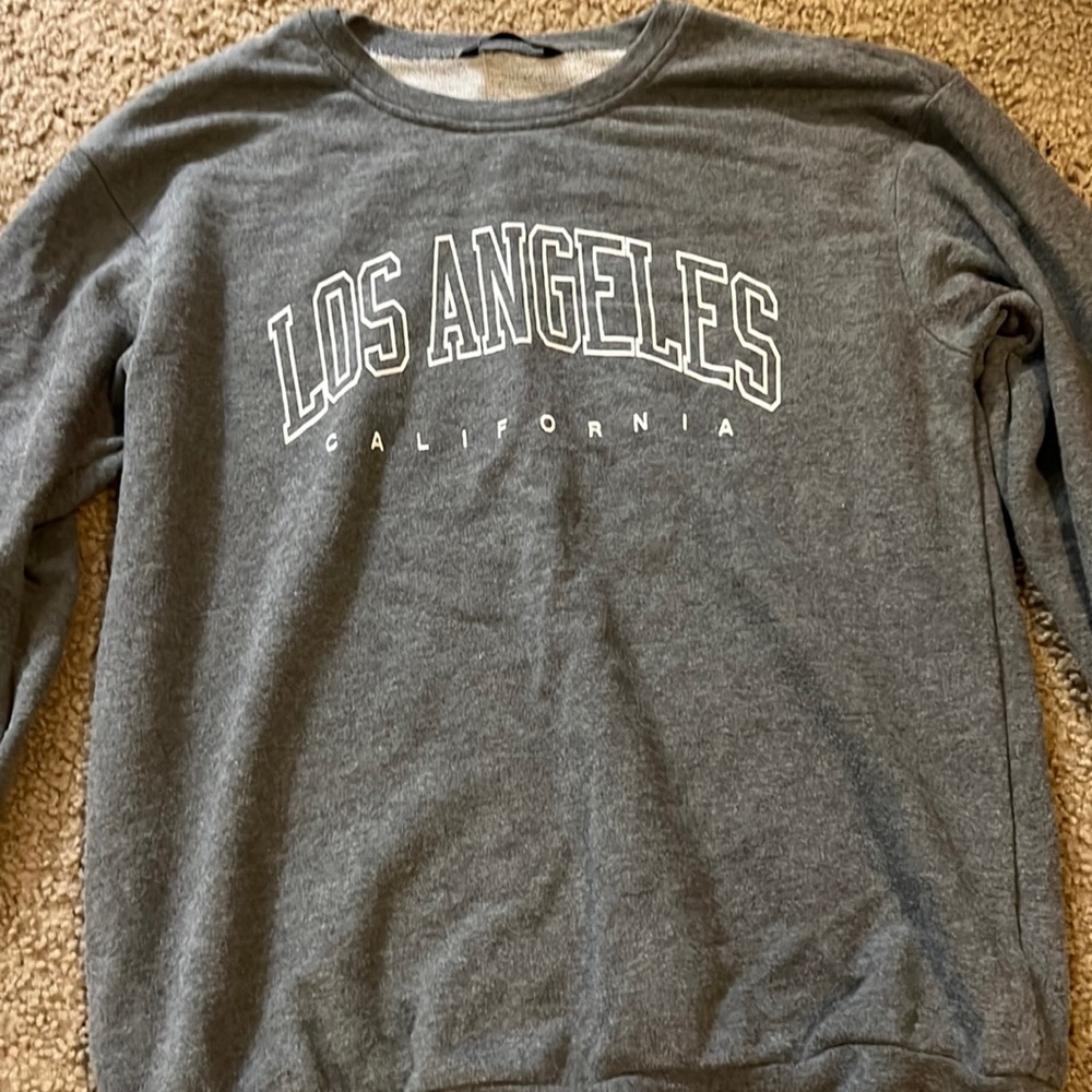 grey sweater